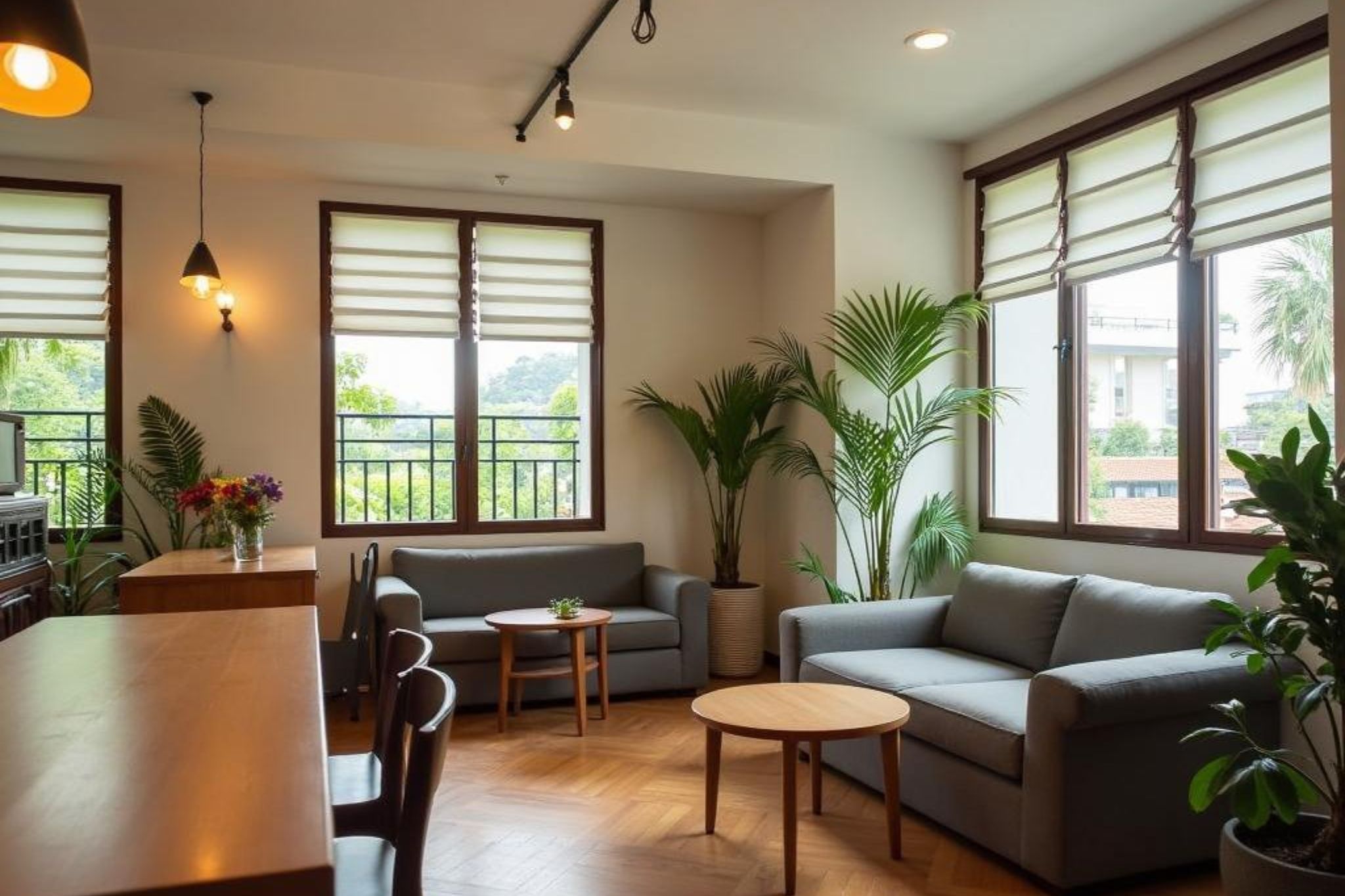 thiết kế không gian sinh hoạt chung 10